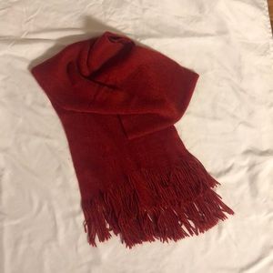 Red scarf